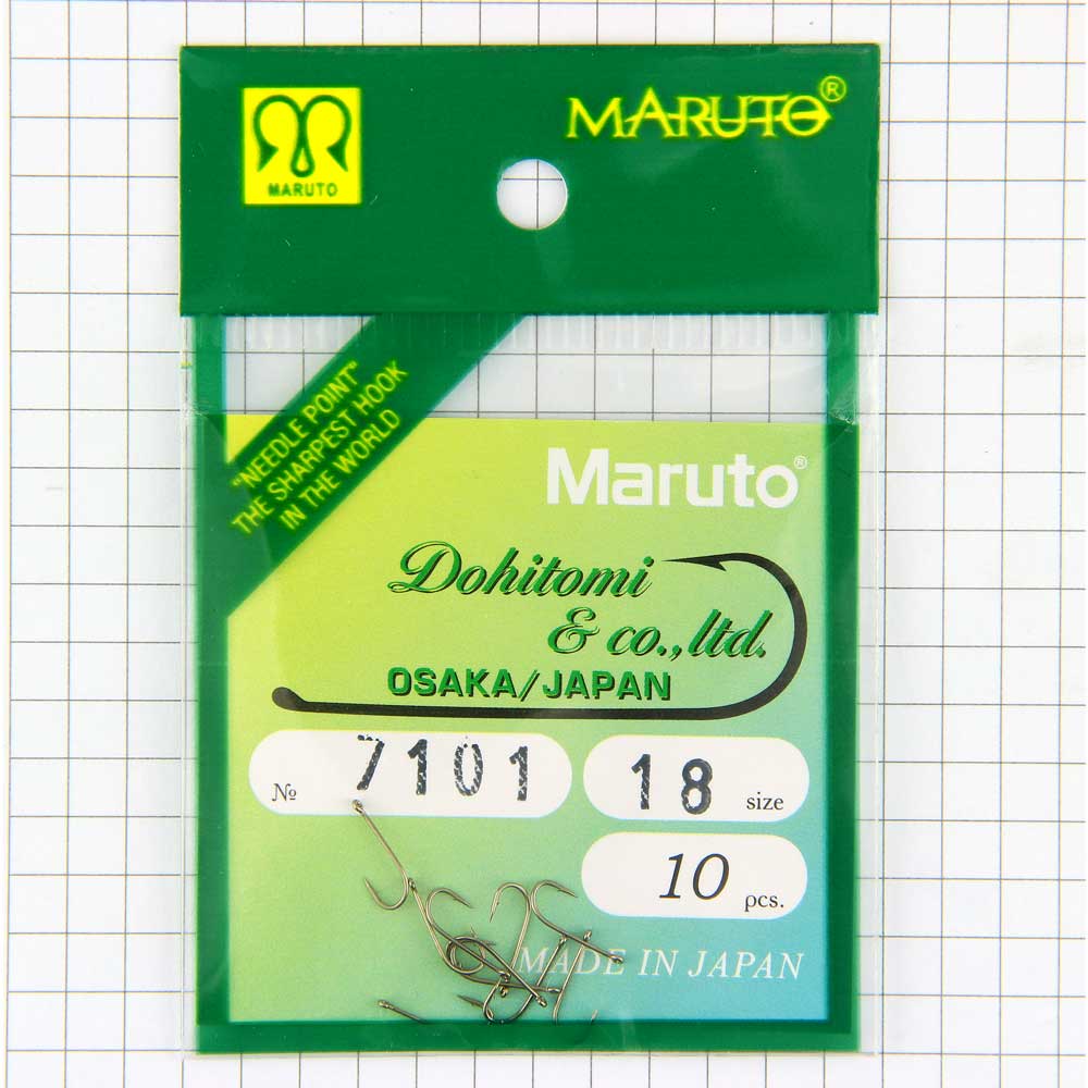 Крючки Maruto 7101 BR №18 (10шт.) универсал