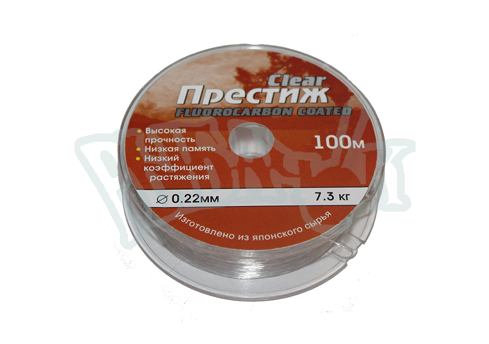 Леска Престиж Fluorocarbon coated 100м (022)