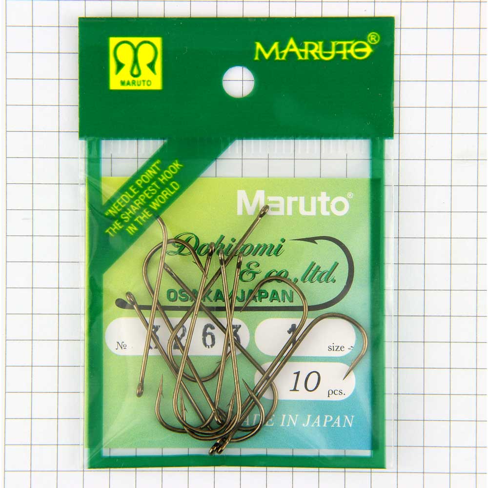 Крючки Maruto 3263 BR №1 (10шт.) универсал