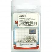 Мормышка вольфрам TungstenFish Шар+капля W9 d3,0мм (NI) (10шт) 