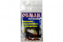 Крючки ОСМАН Ice fishing (10шт) (приманка искусственная безнасадочная)