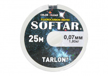 Леска Tarlon SOFTAR 25м (цвет - прозрачный) (015) 