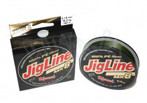 Шнур JigLine Premium 019мм, 10кг, 150м, хаки