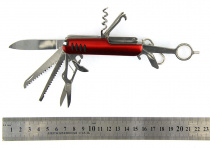 Нож мульти 15 предметов (пинцет лупа)