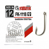 Крючки FANATIK FK-1118  Gardon/плотва №12 (9)