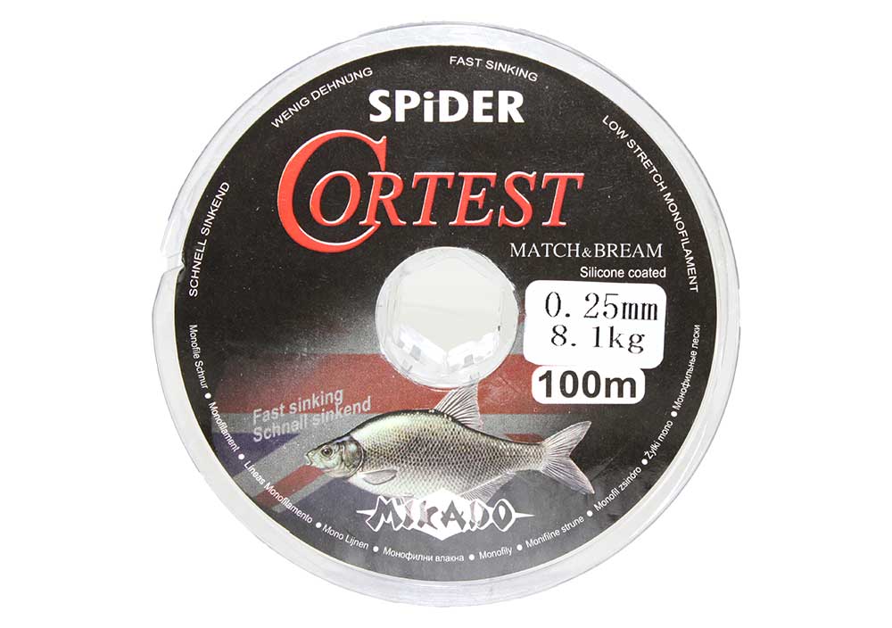 Леска SPIDER CORTEST 100m 0,30