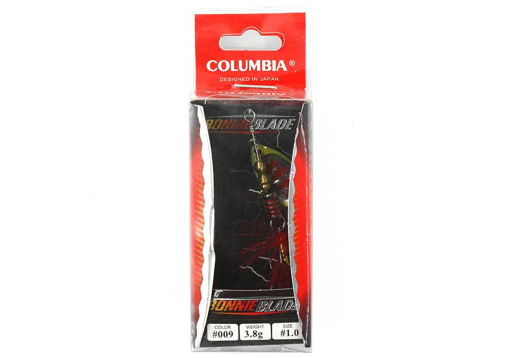 Блесна Columbia (bonnie blade) №1, 3.8гр, цв.009