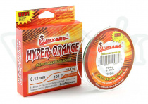 Леска плетеная Hyper-Orange100м 0,14мм