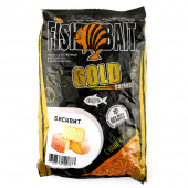 Прикормка FishBait Gold Бисквит 1кг.
