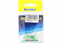 Мормышка литая Marlin`s Шар 4мм (0,36гр) кр.Crown (уп.-10шт), арт.7000-206