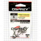 Крючки OSPREY OS-81014 #6 Универсальные