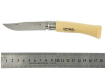 Нож Opinel №7, нерж.сталь, бук (000693)