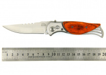 Нож складной ручка дерево 20см А575